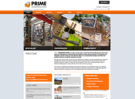 A Hole Productions - Artwork and Design - Prime Construction